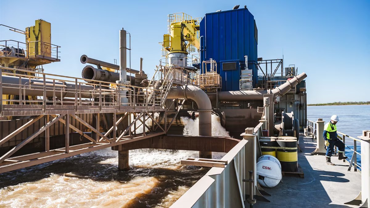 Hidrovía: guerra entre empresas belgas