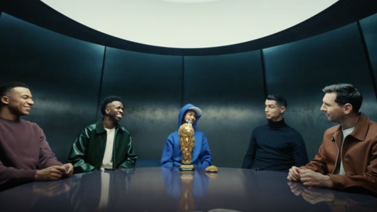 Messi, Ronaldo, Mbappé y Vinícius: un duelo publicitario